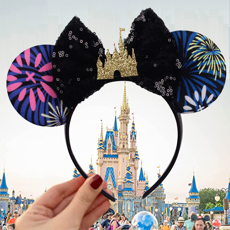 Ribbon Bow Gift - Opaska do włosów Disney Castle Uszy