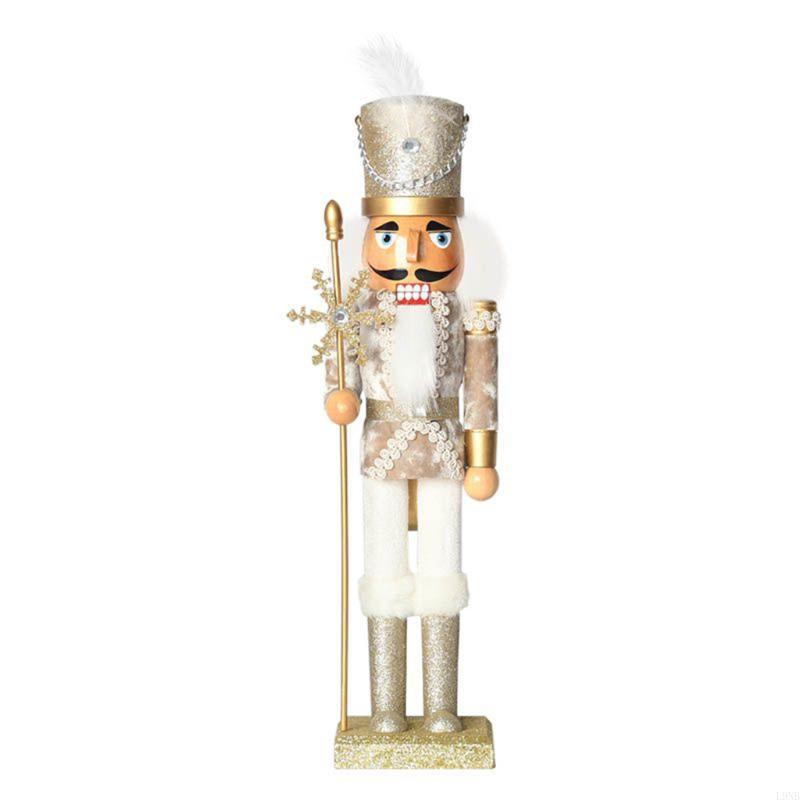 Nutcracker Figurine - L9NB Desktop Ozdoba drewniany do orzechów