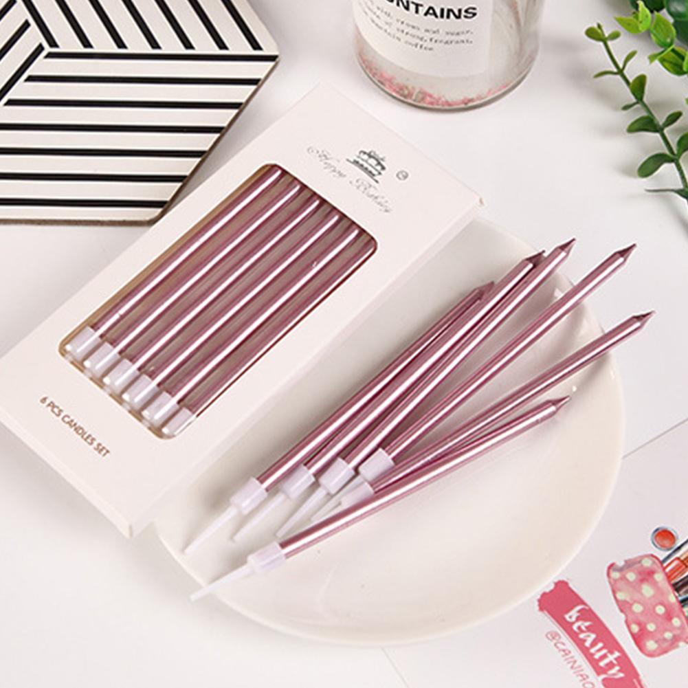 6/18 szt. Metalowe Złote Srebr – Holiday Candle Set recenzja i cena