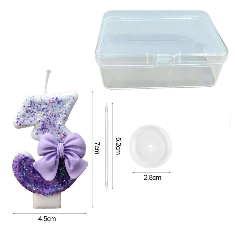 Kreatywna brokatowa, stopniowo – Holiday Candle Set recenzja i cena