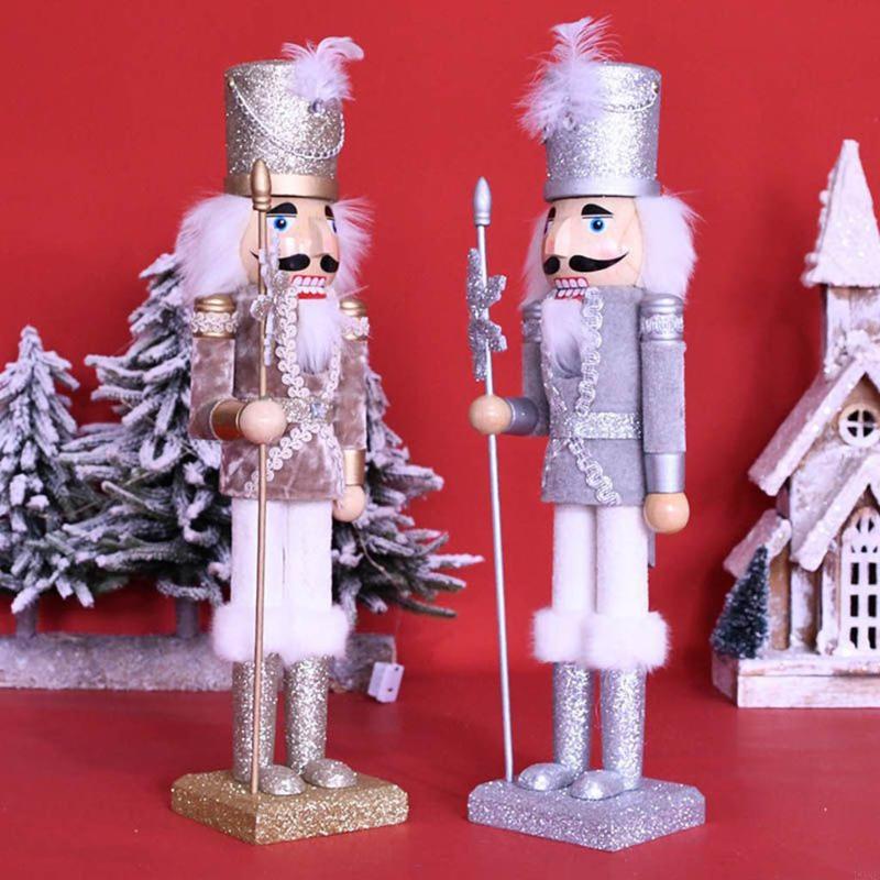 L9NB Desktop Ozdoba drewniany  – Nutcracker Figurine recenzja i cena