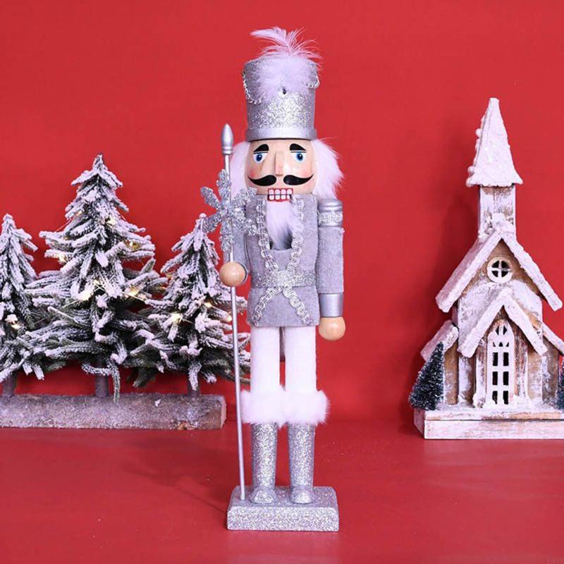 L9NB Desktop Ozdoba drewniany  – Nutcracker Figurine recenzja i cena
