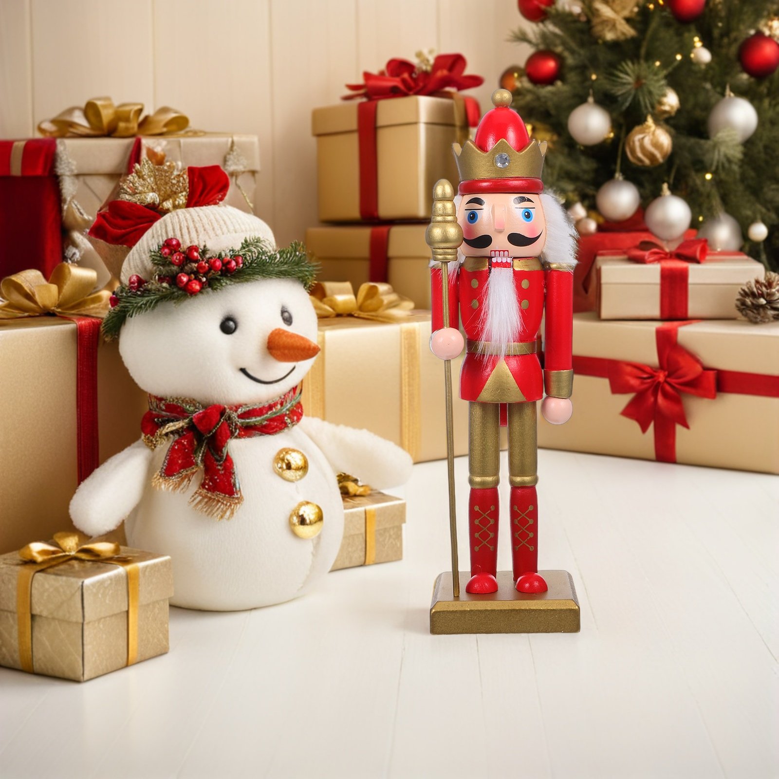 Figurka żołnierza z dziadkiem  – Nutcracker Figurine recenzja i cena